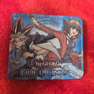 New yugioh anime manga leather wallet